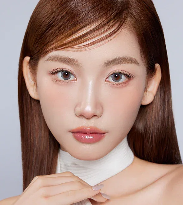 OLOLA Modish Gray（モディッシュグレー）1day カラコン｜グレー 水光 高発色 韓国カラコン