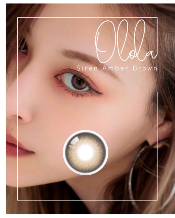 OLOLA1DAY Siren Amber Brown